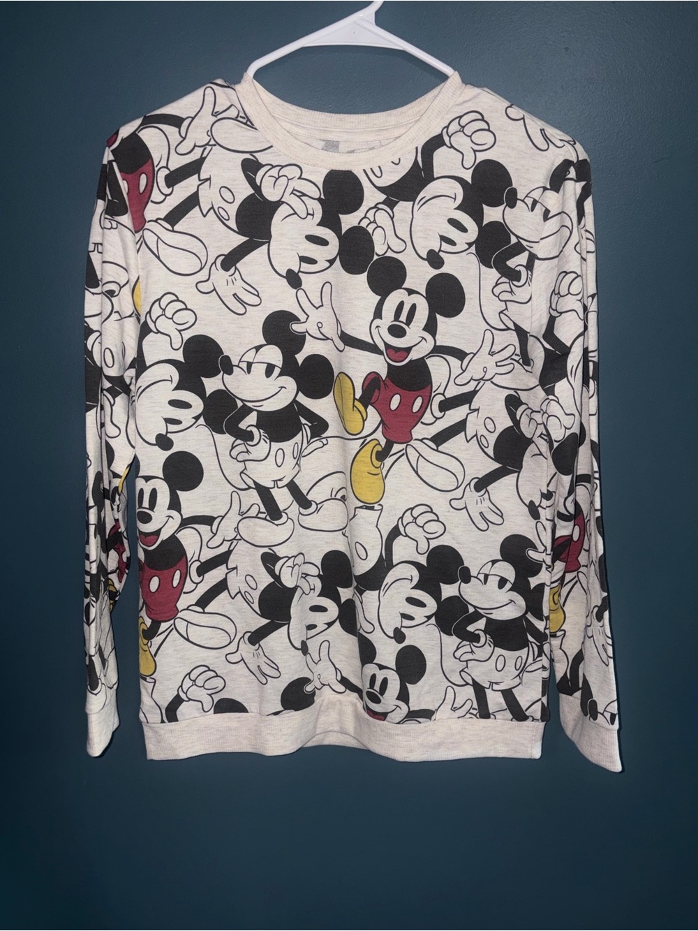 Disney Mickey Mouse Crewneck Pullover Sweater